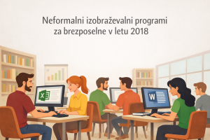 Neformalni izobraževalni programi za brezposelne v letu 2018