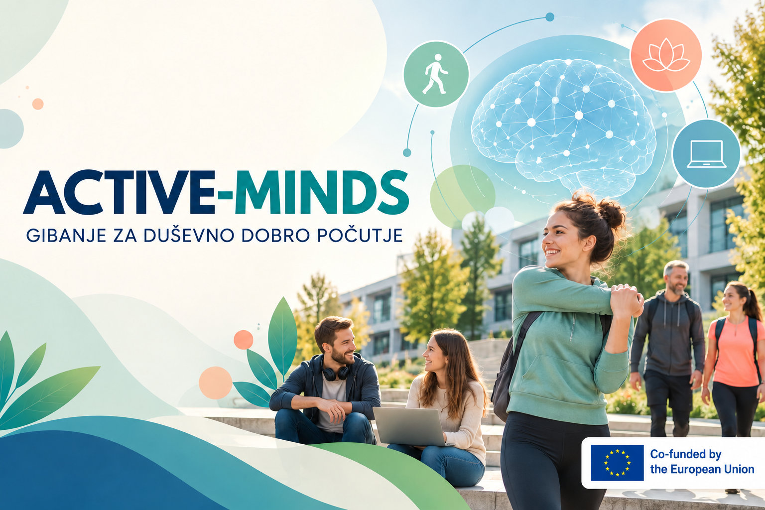 ACTIVE-MINDS – z gibanjem in digitalnimi rešitvami do boljšega duševnega počutja